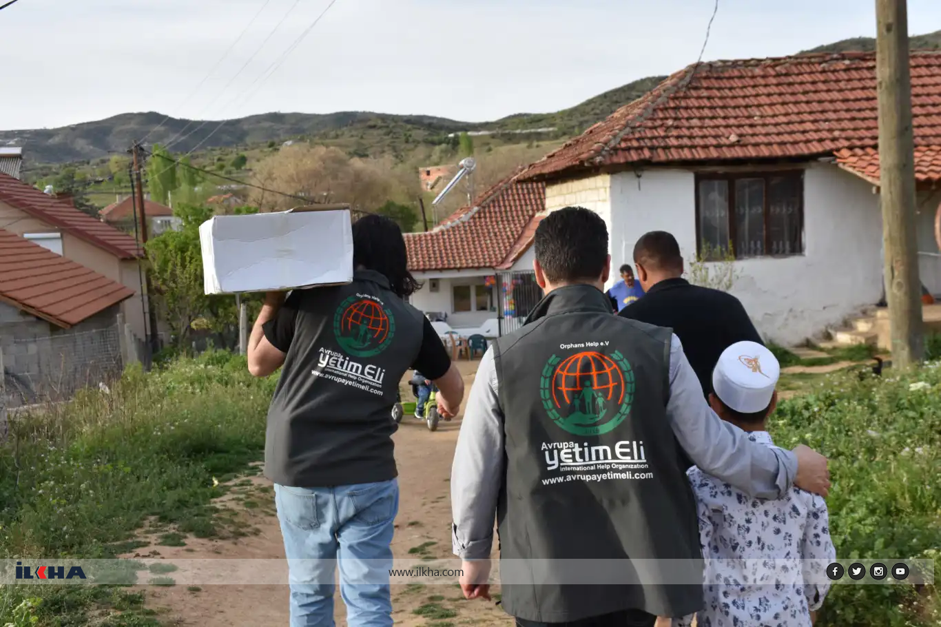 Avrupa Yetim Eli'nden Ramazan ayında Kuzey Makedonya'da gıda yardımı