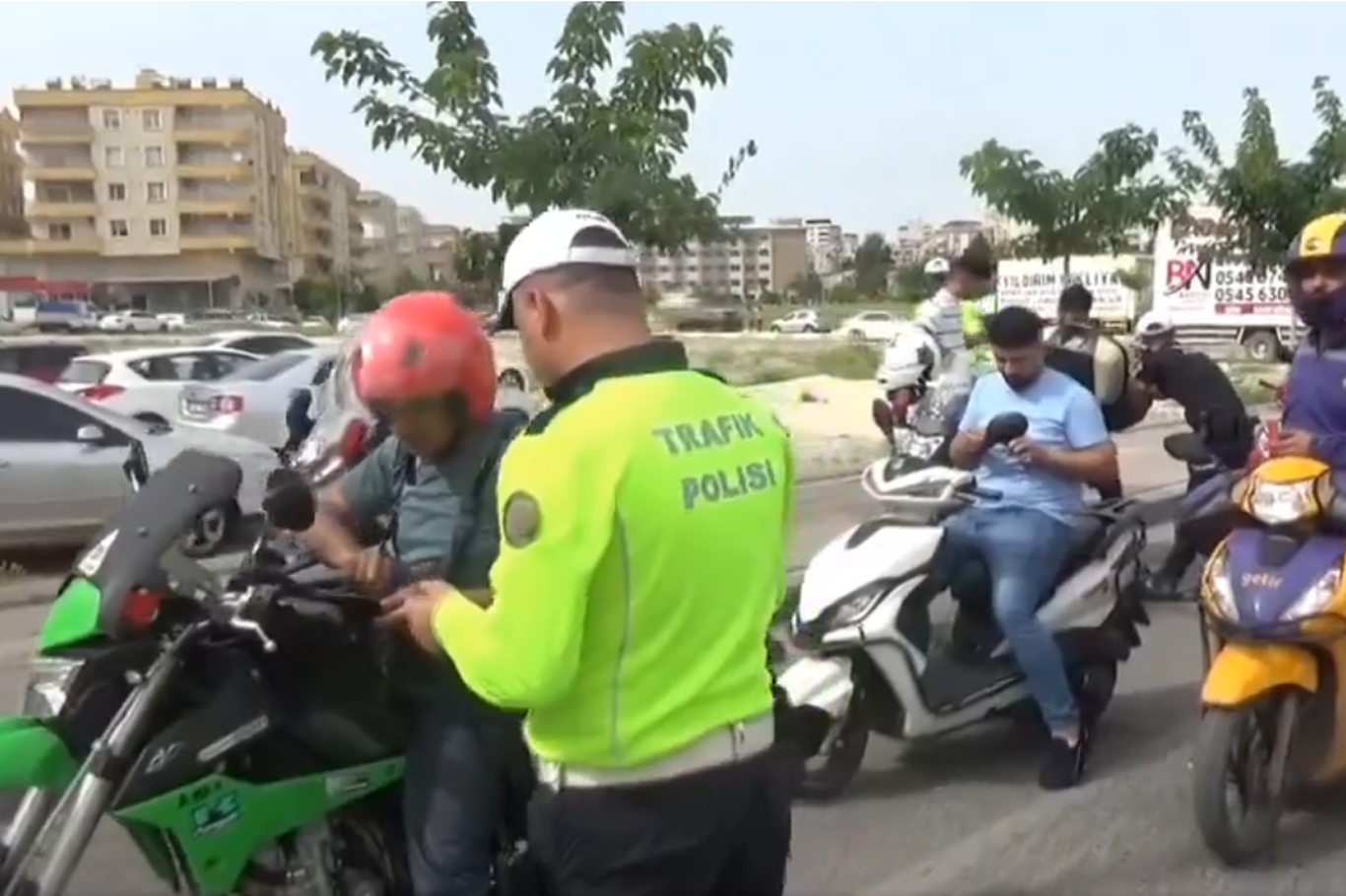 Şanlıurfa'da 1️9️ motosiklet trafikten men edildi