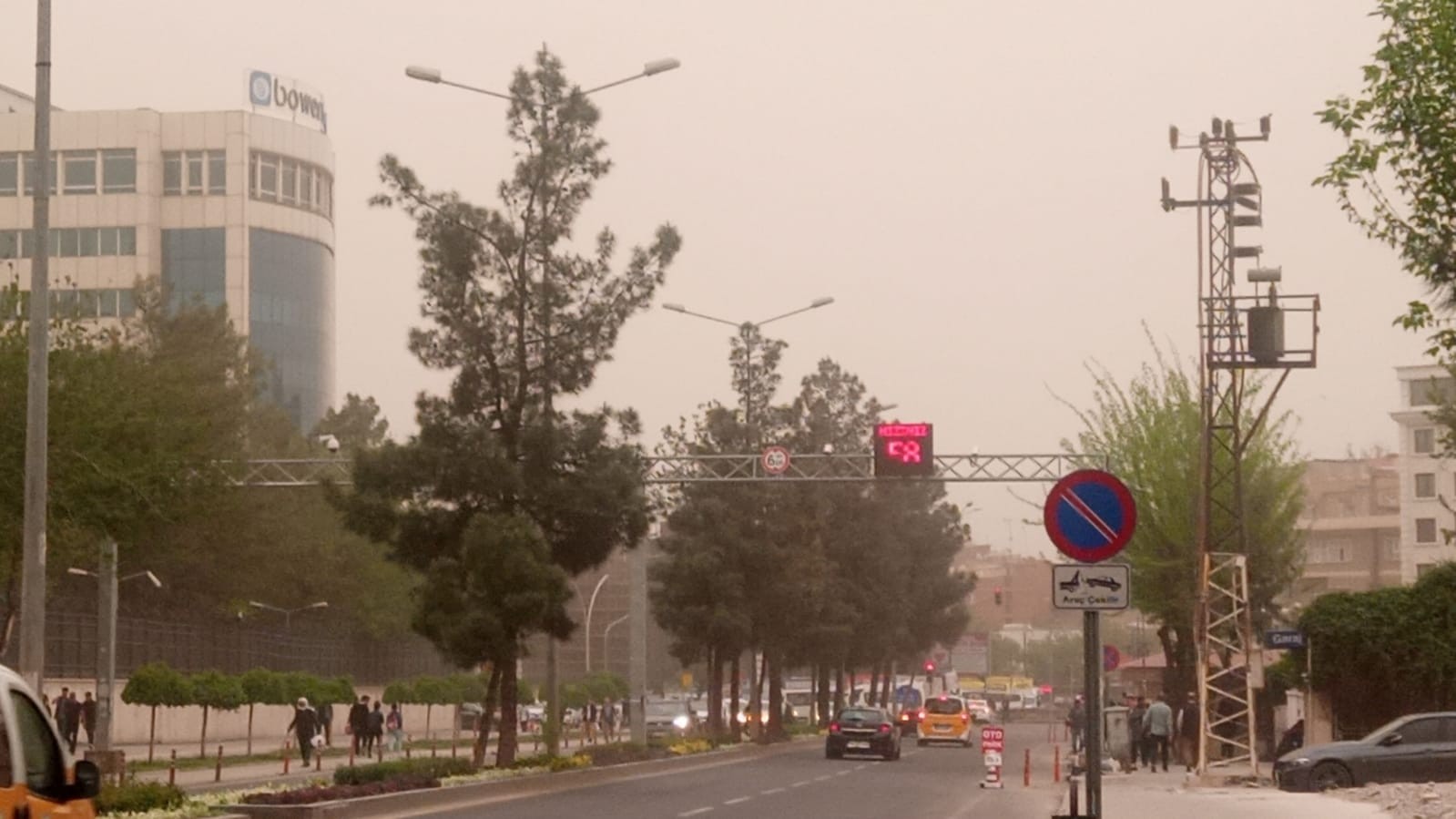 Diyarbakır ve çevresinde toz bulutu etkisi!