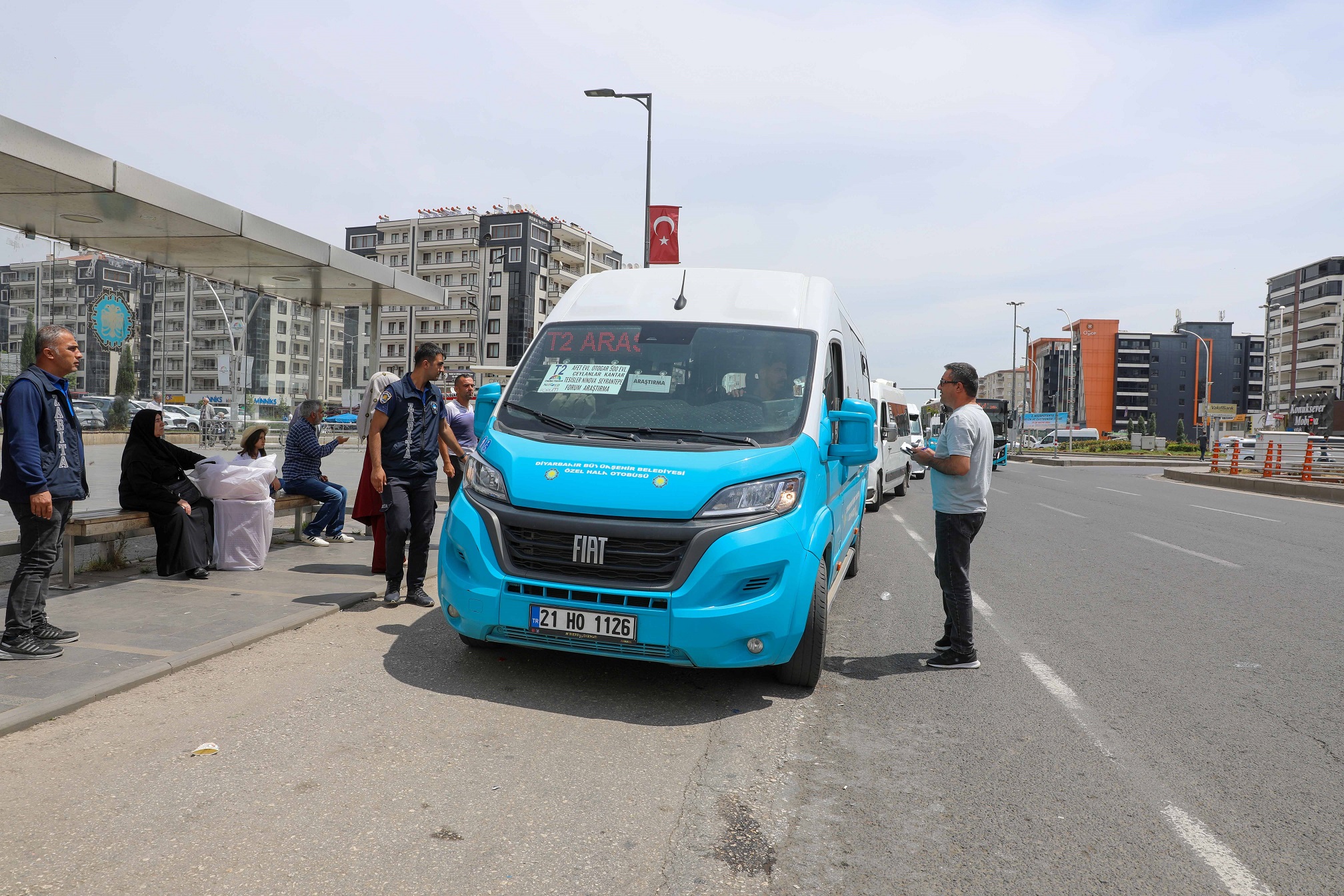 Diyarbakır'da Kusurlu Araçlara Uyarı ve Cezai İşlem