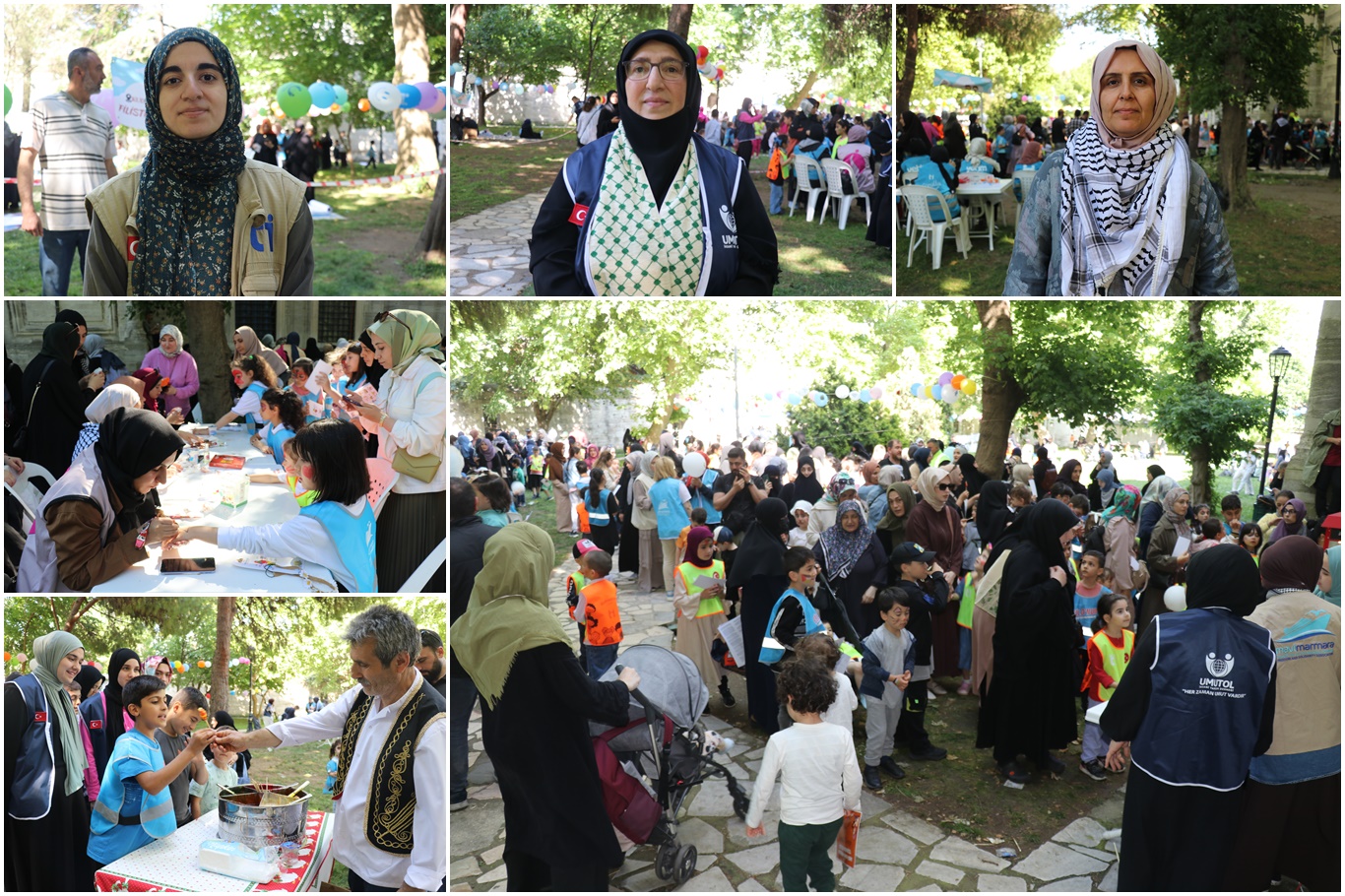 "Aksa Kahramanları Çocuk Şenliği" ile Filistin bilinci verildi