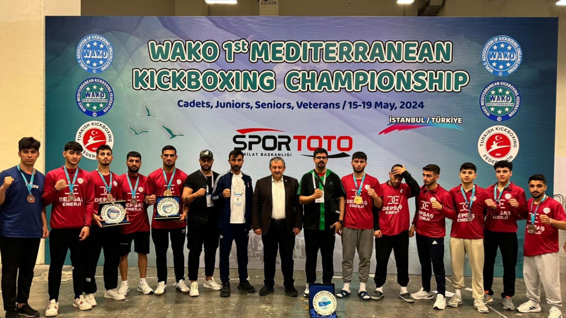 DEPSAŞ Enerji Spor Kulübü'nün Turkish Open WAKO Dünya Kupası'ndaki Zaferi