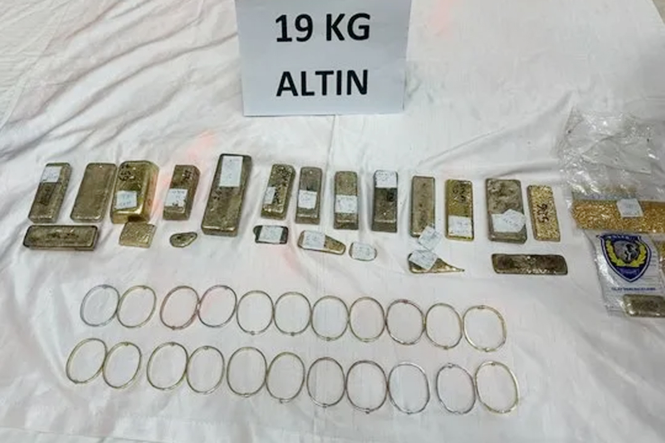 Edirne'de 19 kilo altın ele geçirildi