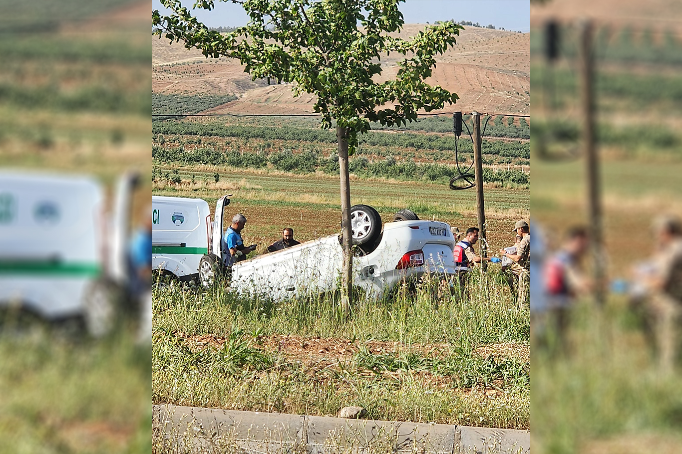 Şanlıurfa’da otomobil takla attı: 1 ölü