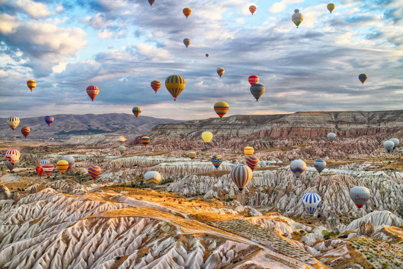 Türkiye sıcak hava balonculuğunda zirvede