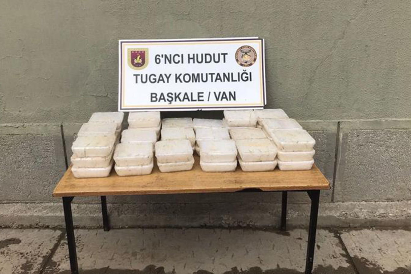 Van sınırında 48 kilo 234 gram uyuşturucu ele geçirildi