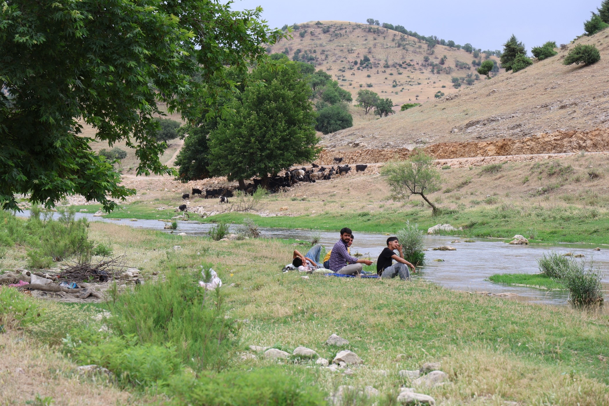 Diyarbakırlılar Sıcak Havalarda Ambarçay'a Akın Ediyor