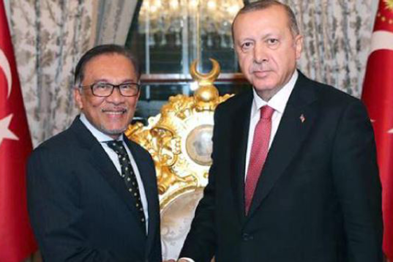 Cumhurbaşkanı Erdoğan, Enver İbrahim ile görüştü