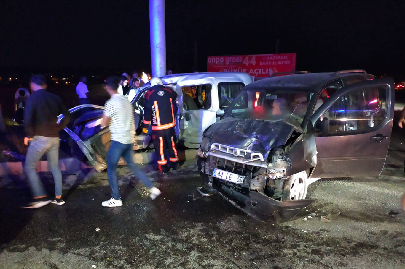 Malatya’da feci kaza: 1 ölü, 3 yaralı