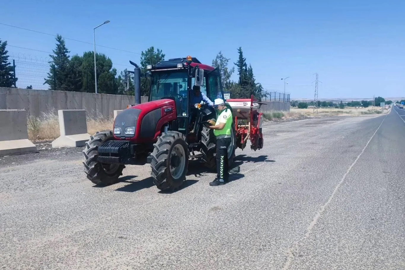 Şanlıurfa’da tarımsal araçlar denetlendi