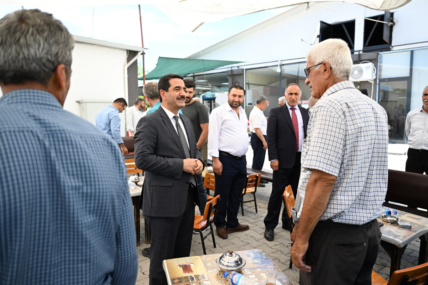 Taşkın: Kültürümüzü canlı tutan esnaflarımızın yanındayız