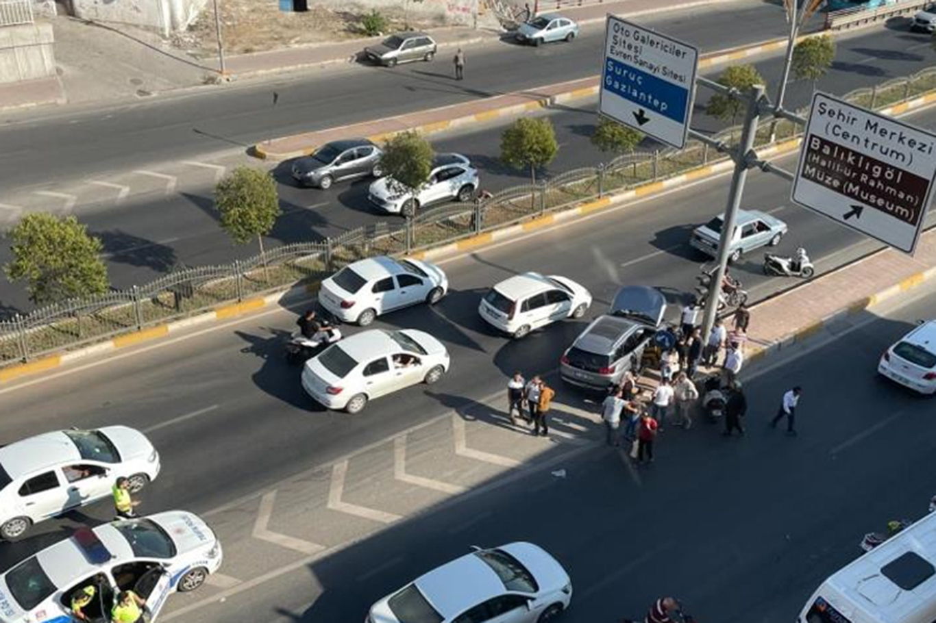 Şanlıurfa'da trafik kazası: 6 yaralı