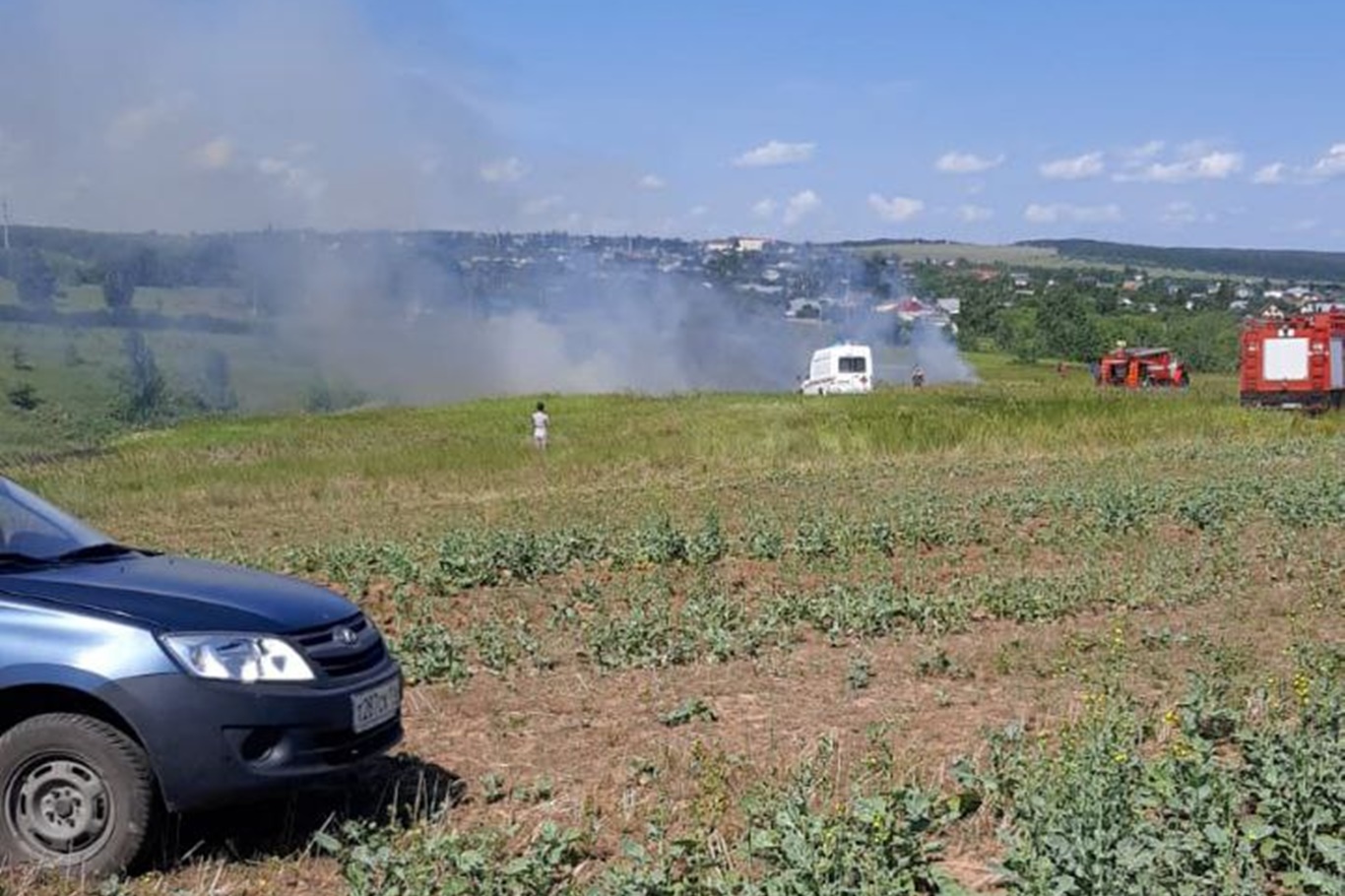 Tataristan'da küçük uçak düştü: 3 ölü bir ağır yaralı