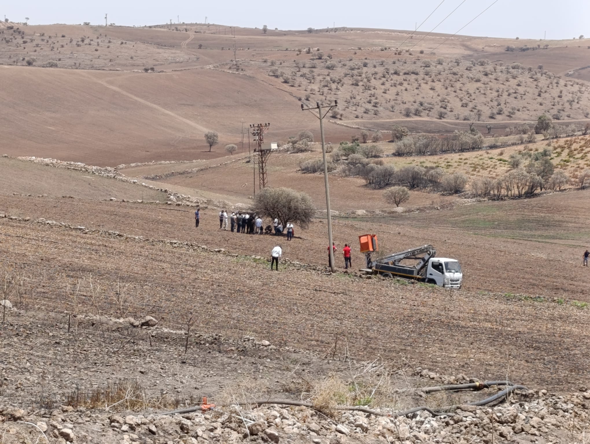 Diyarbakır ve Mardin Yangınında Keşif Çalışmaları Sürüyor