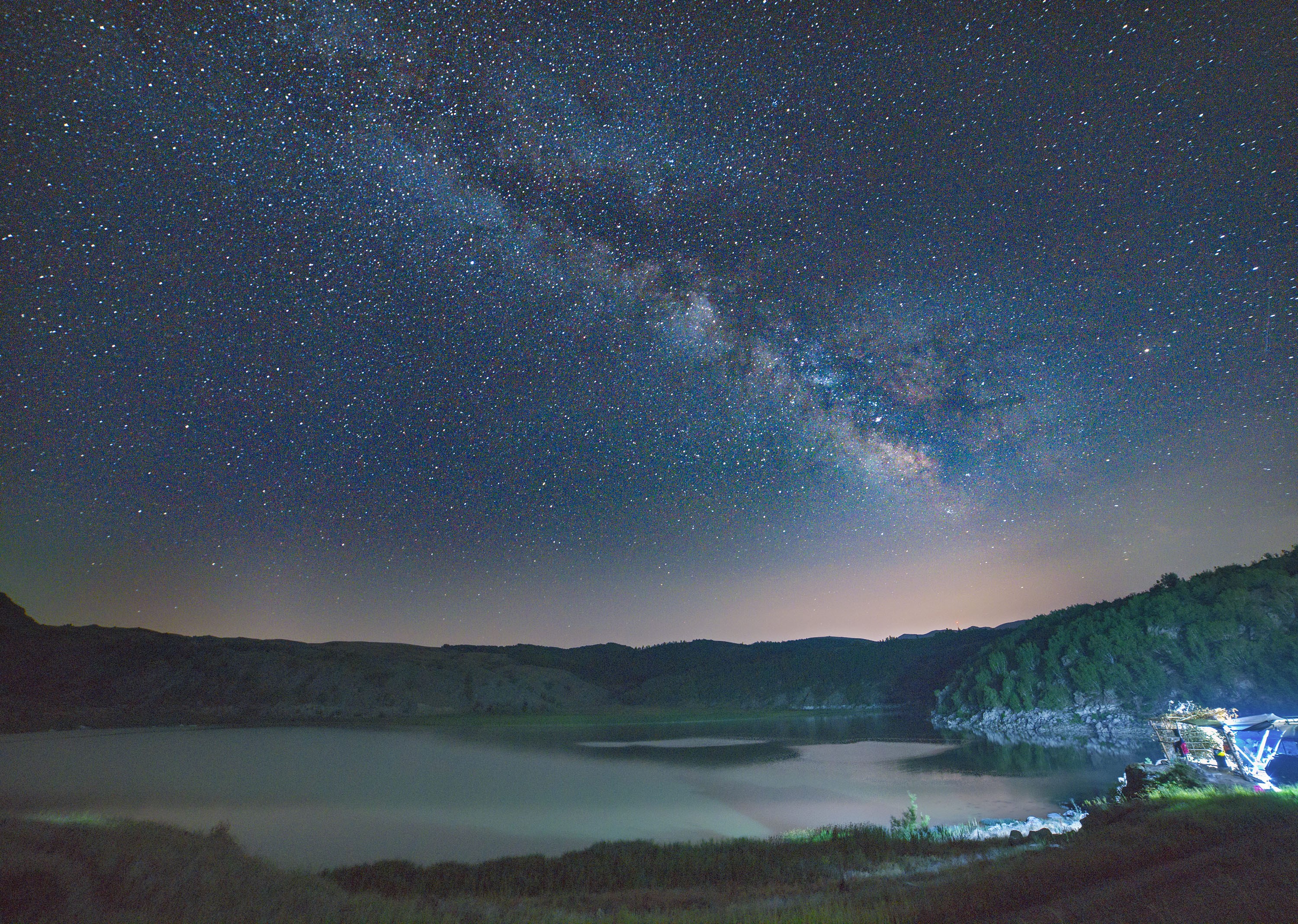 Bitlis'te perseid meteor yağmuru