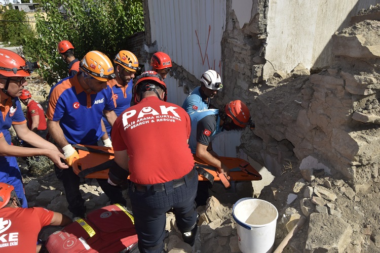 Diyarbakır’da Büyük Deprem Tatbikatı