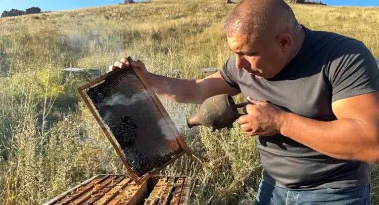 120 yıllık Terrakota ile arıların sakinleşmesini sağlıyor