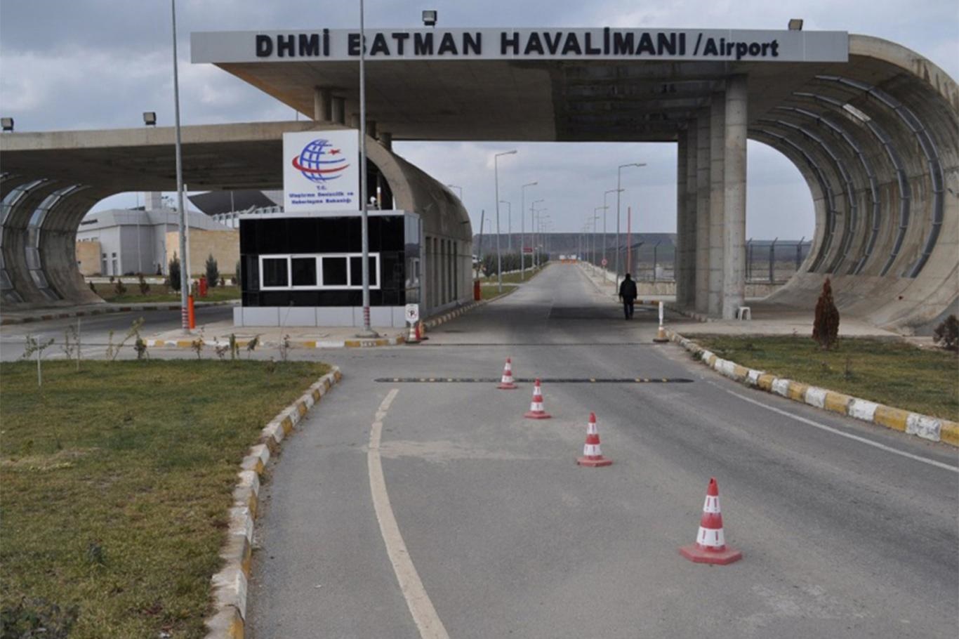 Temmuz ayında Batman Havalimanı’nda 58 bin 234 yolcuya hizmet verildi