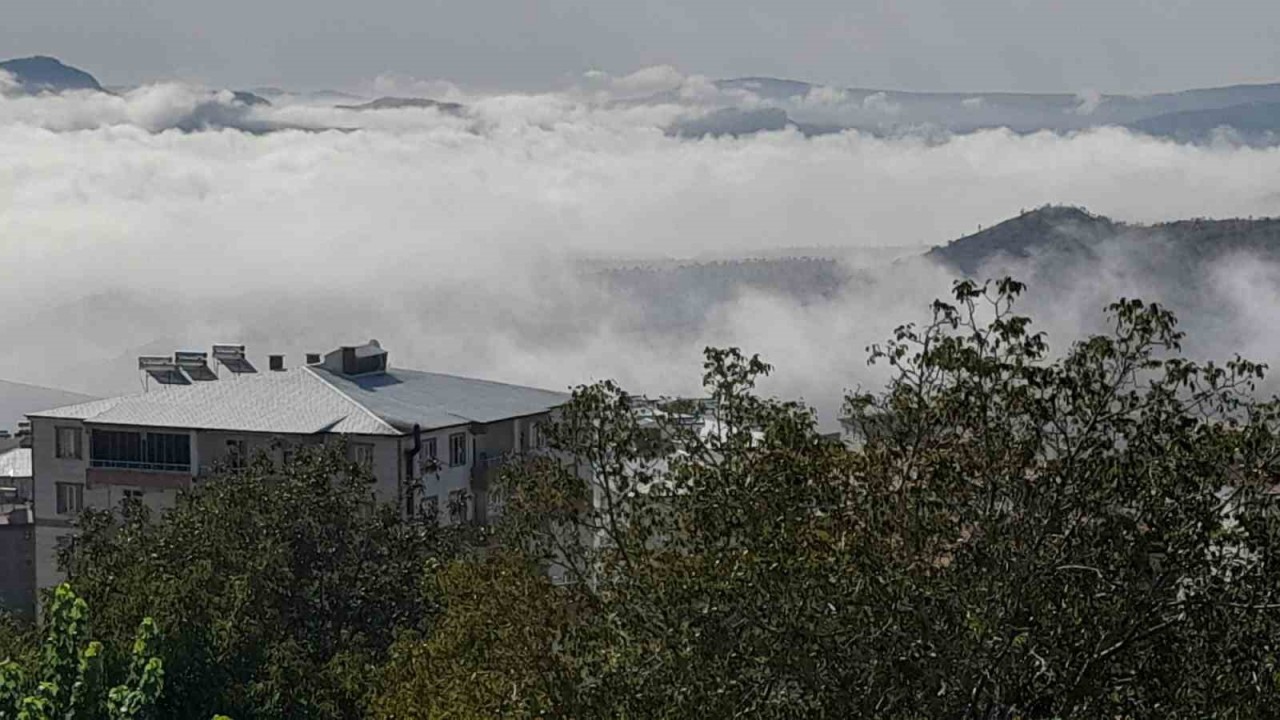 Kulp yoğun sis ile kaplandı