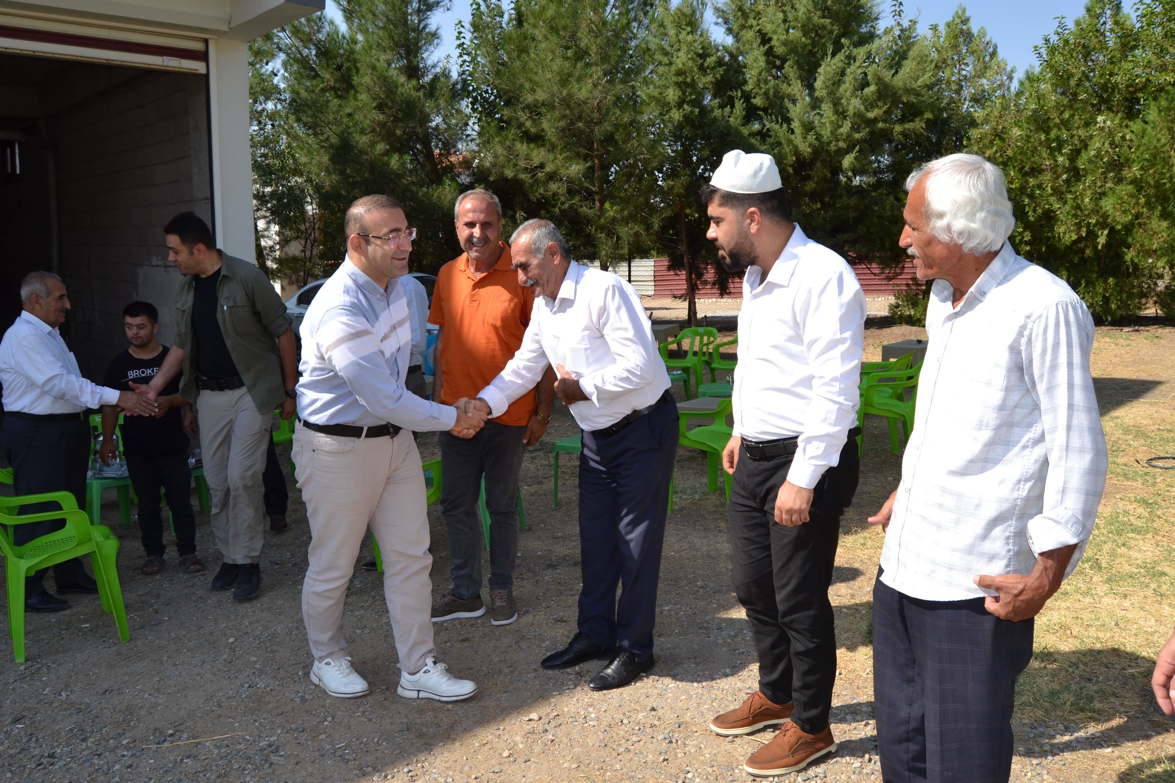 Bismil Kaymakamı Recep Hasar Köy Ziyaretlerini Sürdürüyor (3)