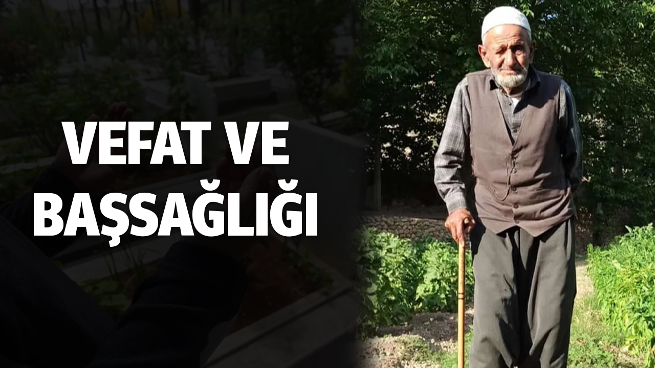 Bismil Kooperatif Mahallesinde Hacı Mahmut Şahin vefat etmiştir