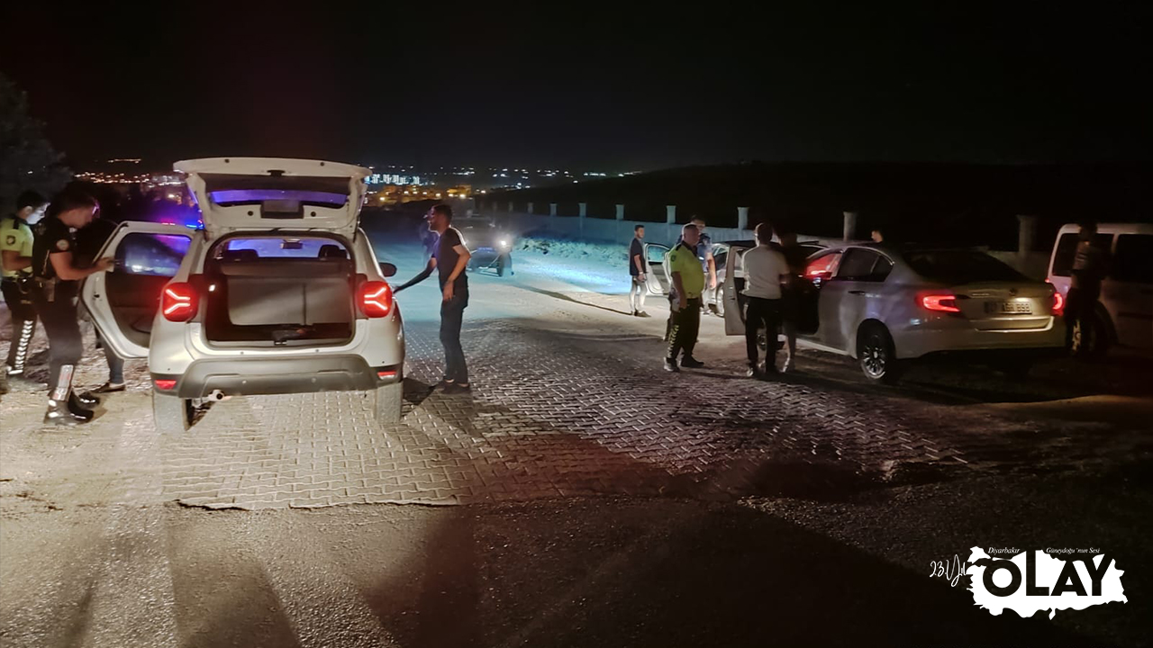 Diyarbakır Bismil'de Gece Asayiş Denetimi, 38 Bin Tl Ceza! (4)