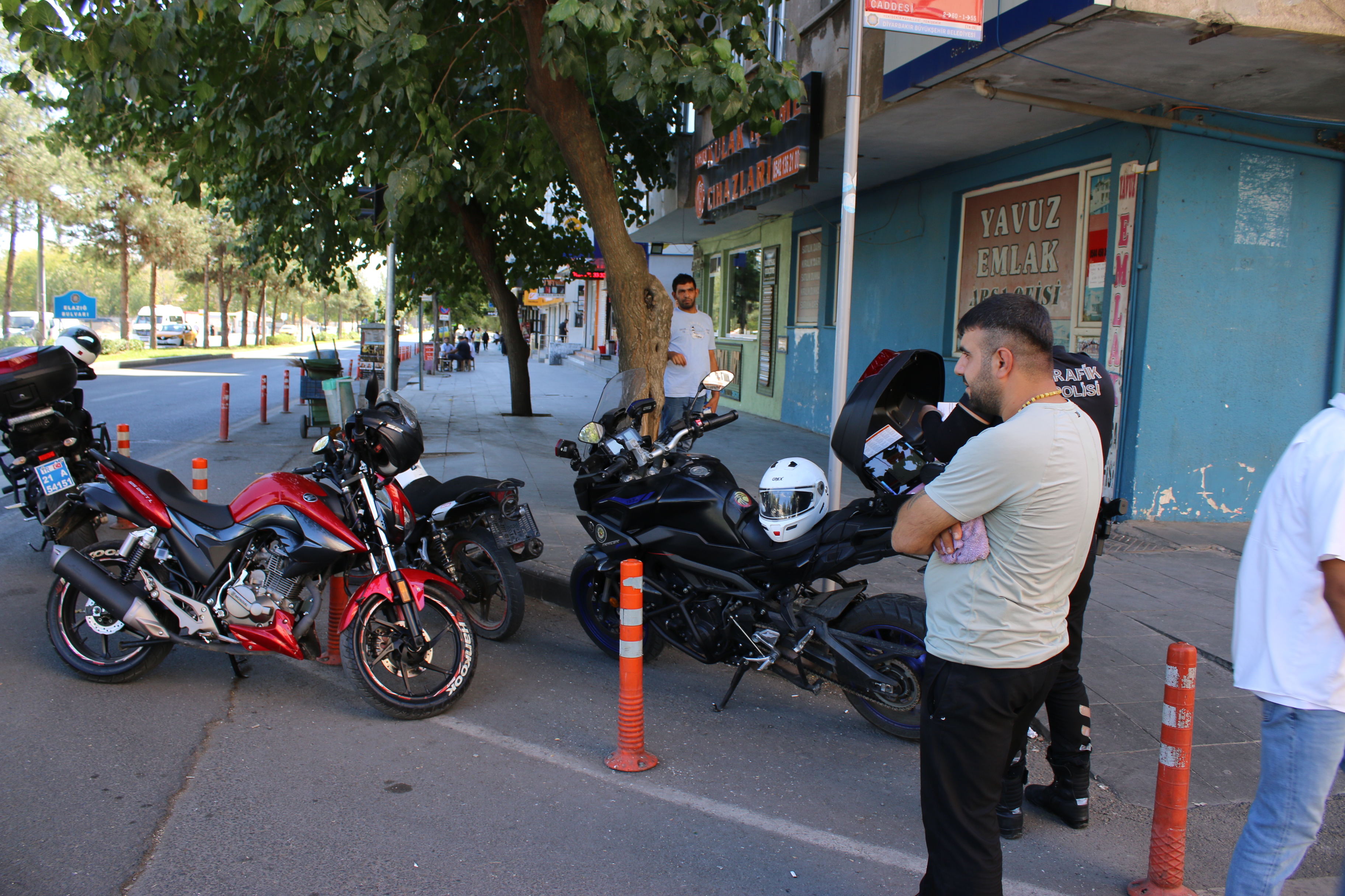 Diyarbakır'da Motosikletlilere Ceza Yağdı (1)