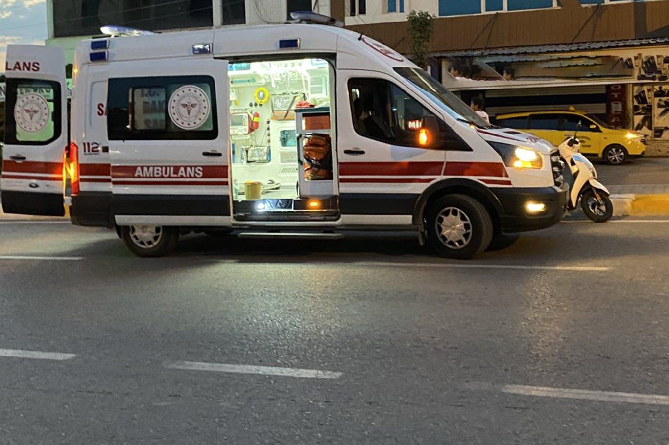 Gaziantep'te Feci Kaza: Yolun karşısına geçerken otomobilin çarptığı Kadın öldü