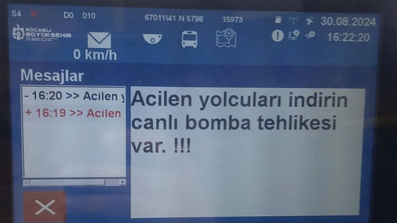 Otobüslere 'Canlı Bomba Var' Mesajı Göndermişlerdi, Diyarbakır'da Yakalndılar!-1