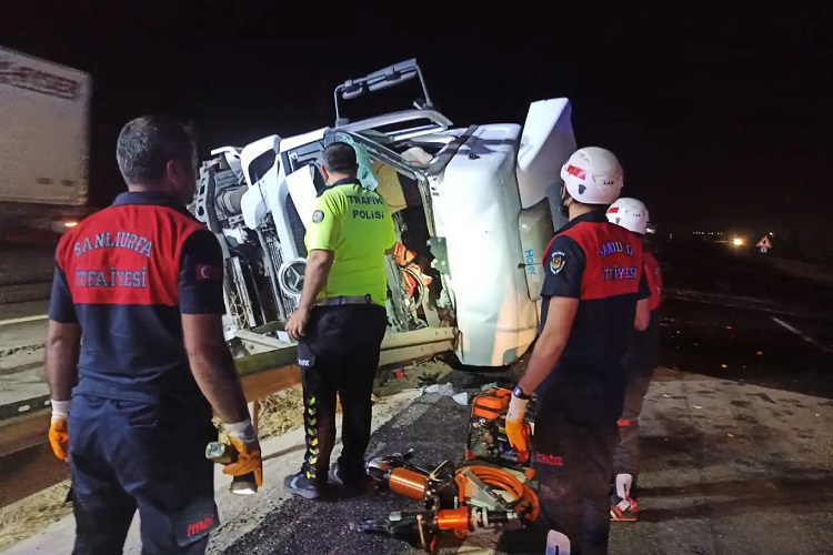 Şanlıurfa'da trafik kazası: 1 ölü