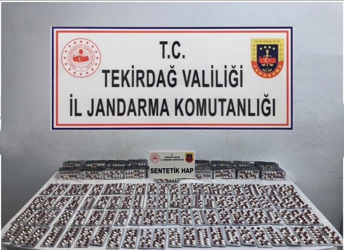 Tekirdağ'da uyuşturucu operasyonlarında çok sayıda madde ele geçirildi