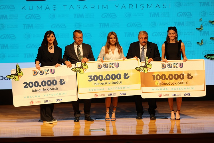 1,9 milyon TL para ödüllü doku kumaş tasarım yarışması