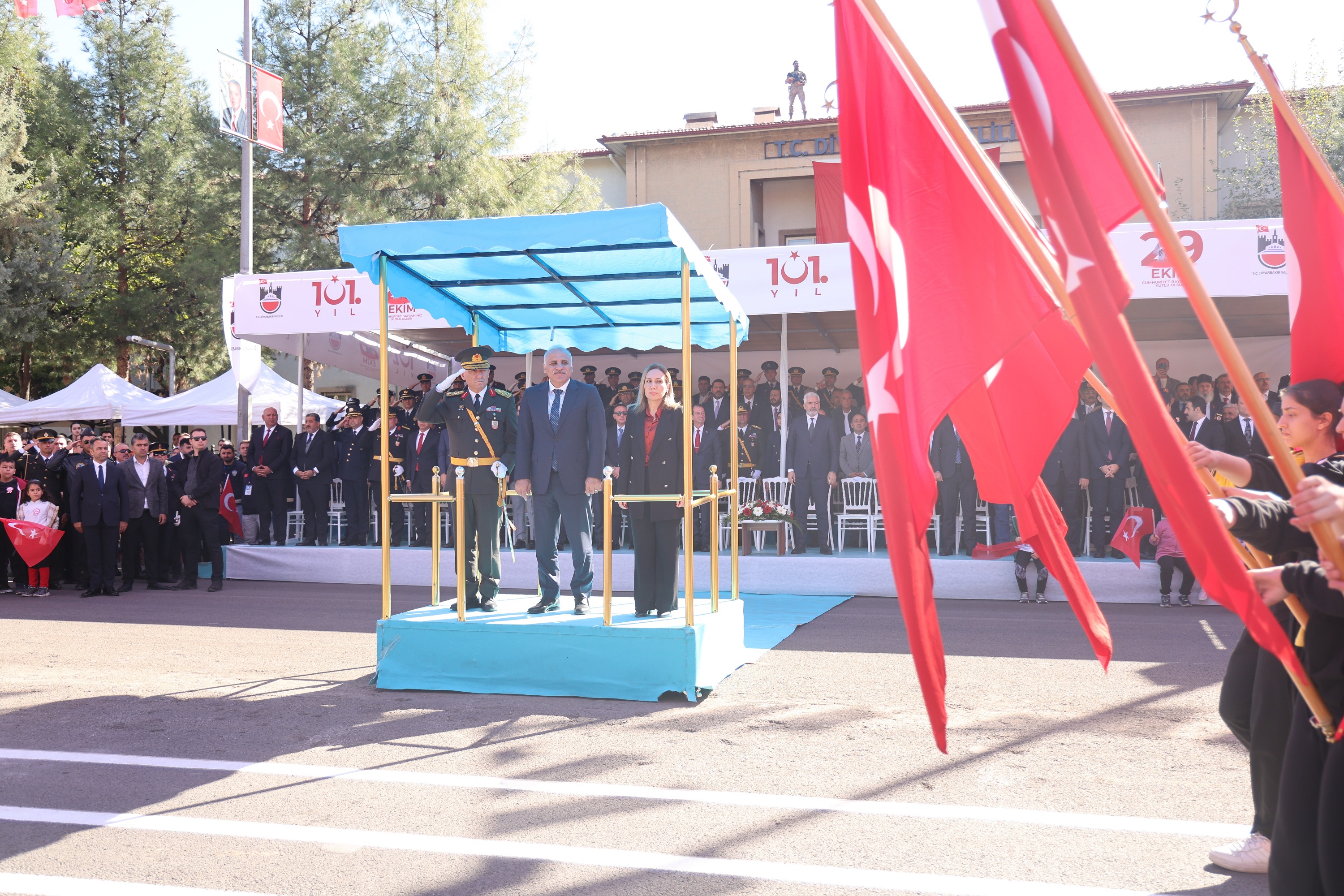 Diyarbakır ve Bölge'de Cumhuriyet Bayramı coşkusu