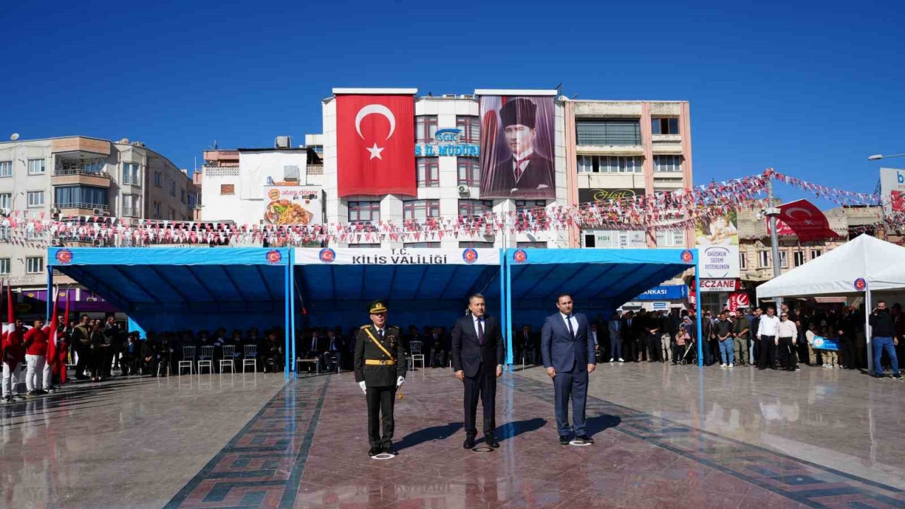 Atatürk’ün Kilis’e gelişinin 106’ncı yıldönümünü coşkuyla kutladılar