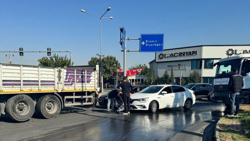 Batman’da trafik kazası: 1 yaralı