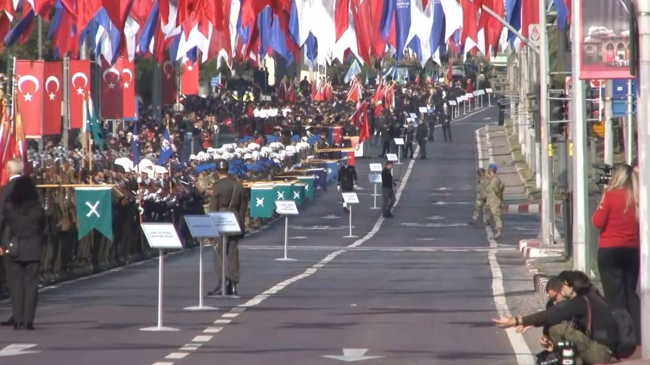 Vatan Caddesinde Cumhuriyet Bayramı coşkusu