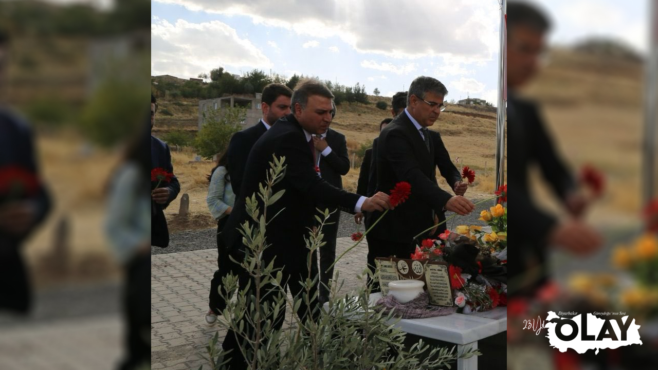 Baro Başkanı, Narin Güran'ın mezarını ziyaret etti