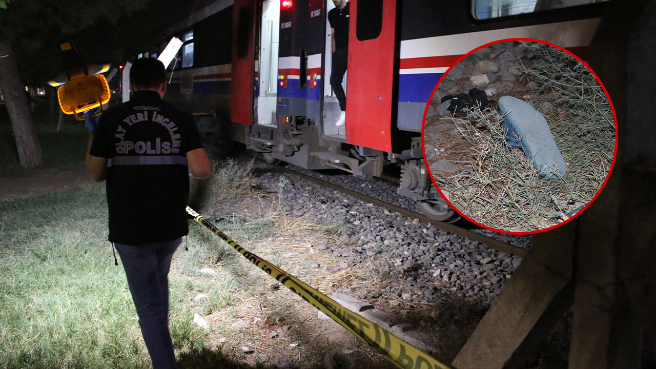 Diyarbakır Bismil'de tren, 15 yaşındaki çocuğa çarptı!