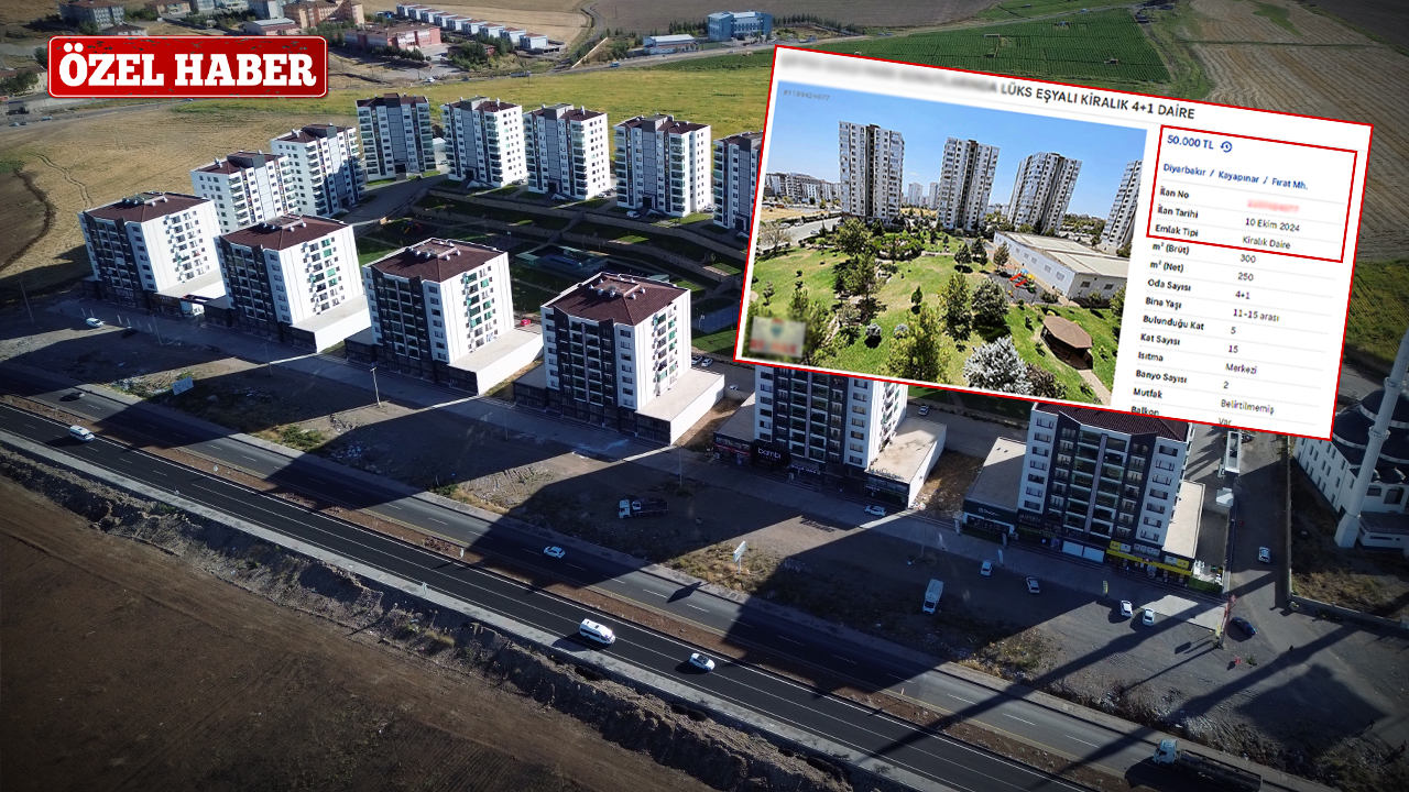 Diyarbakır'da memurlar bile artık ev tutamaz! Fahiş fiyatlar