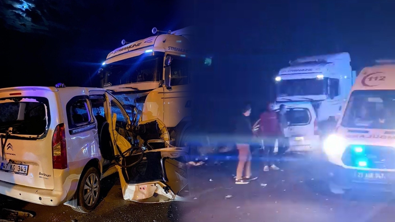 Diyarbakır’da korkunç zincirleme kaza! 3 Ölü, 2 ağır yaralı