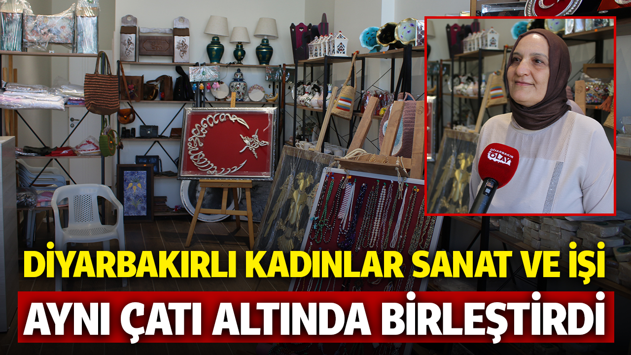 Diyarbakırlı Kadınlar Sanat Ve Işi Aynı Çatı Altında Birleştirdi (1)