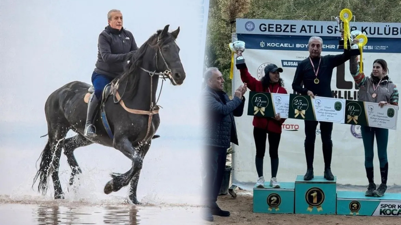 Eski bakan Mehdi Eker Türkiye şampiyonu oldu!