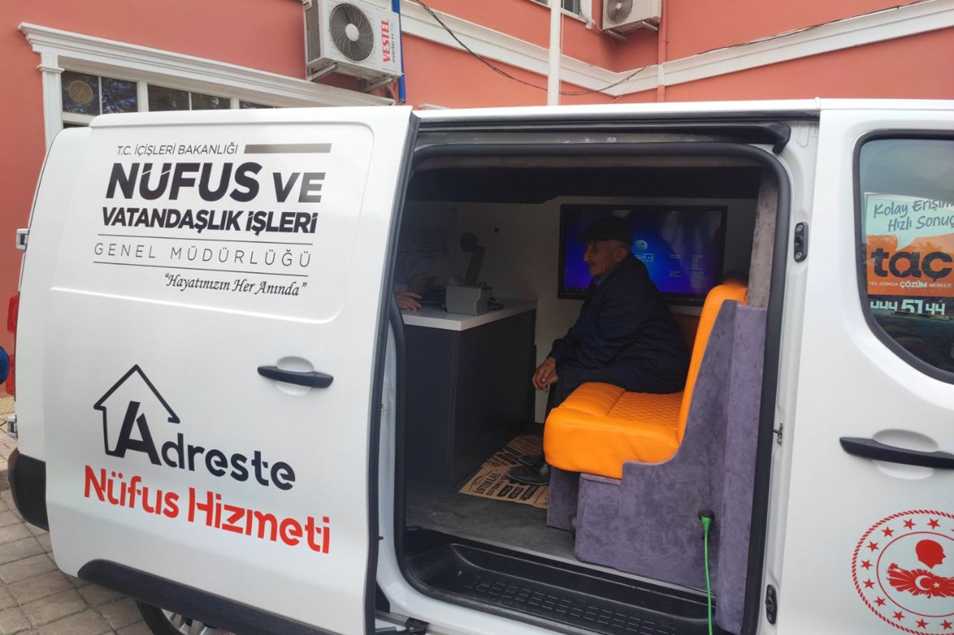 Nüfus mobil aracı O ilimizde hizmete girdi