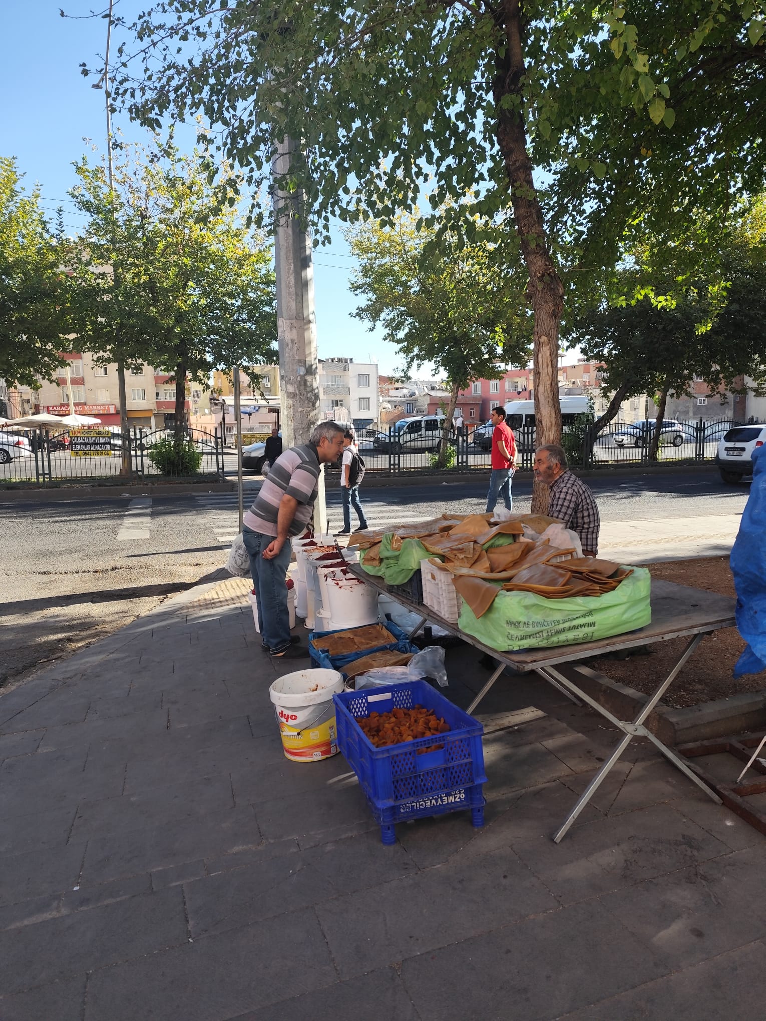 Diyarbakır’da Seyyar Tezgahlarda Doğal Ürünler