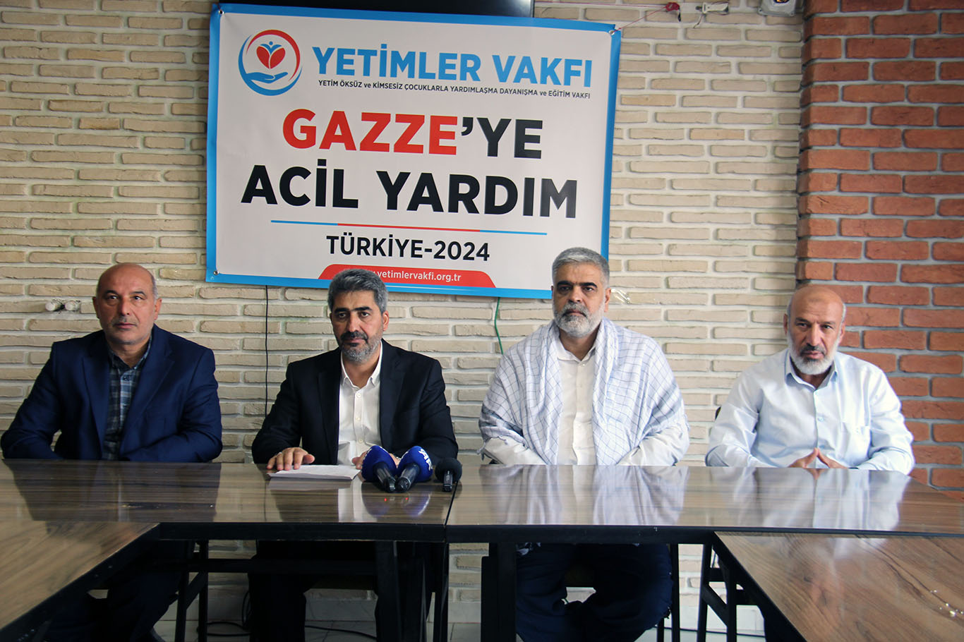 Yetimler Vakfı'ndan Aksa Tufanı yıldönümünde yardım kampanyası