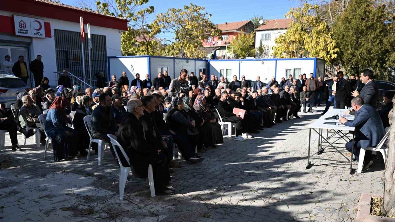 Depremin yıktı devlet modern alana dönüştürülecek