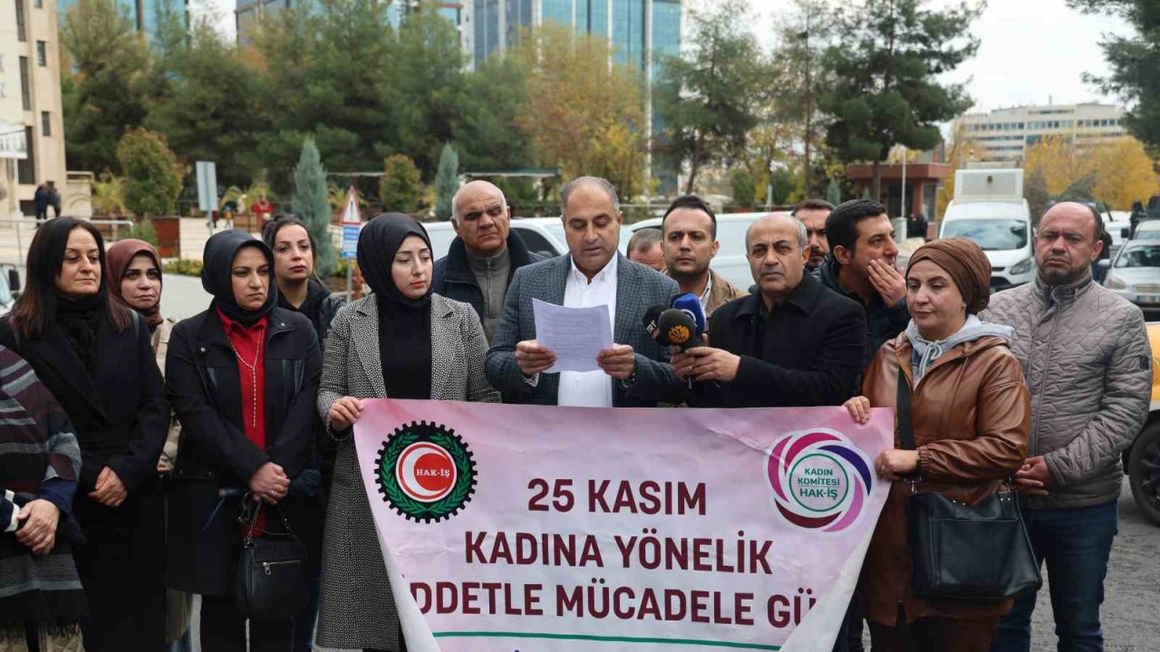 Kadına yönelik şiddete Diyarbakır'da dikkat çekildi