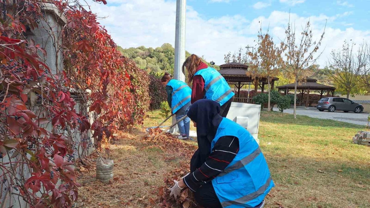 Öğrenciler kaldıkları yeri güzelleştirdi