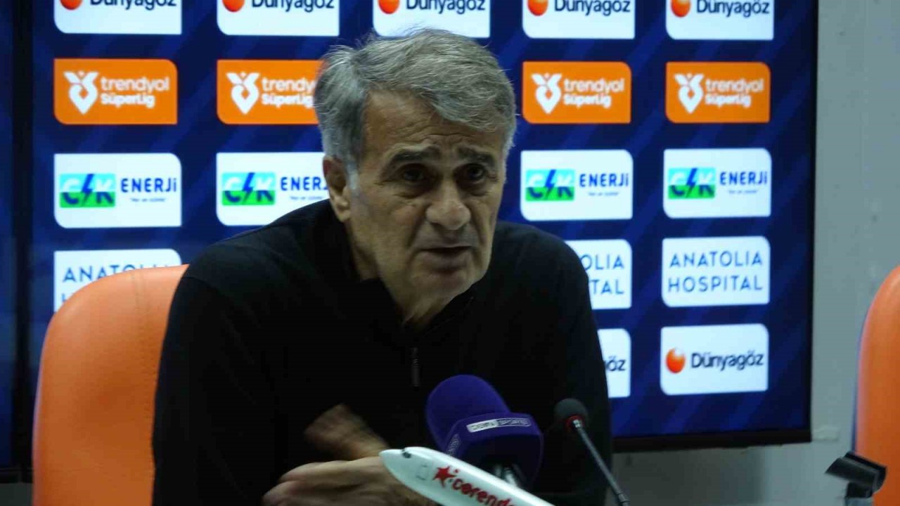 Şenol Güneş: "Bu maçta puan kaybı asla beklemiyordum"