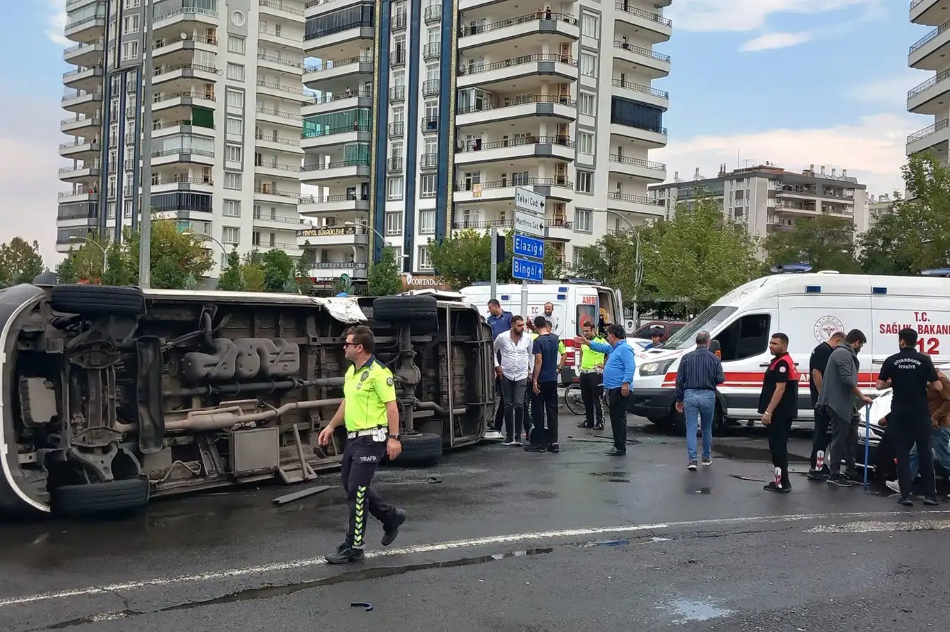 Diyarbakır'da 1 ayda 722 trafik kazasında 632 kişi yaralandı